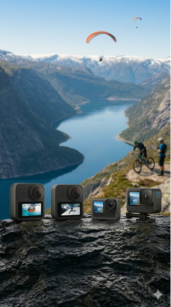 Сравнение экшн-камер GoPro: Max 2, Max, HERO13 Black и HERO 4K. Что выбрать?