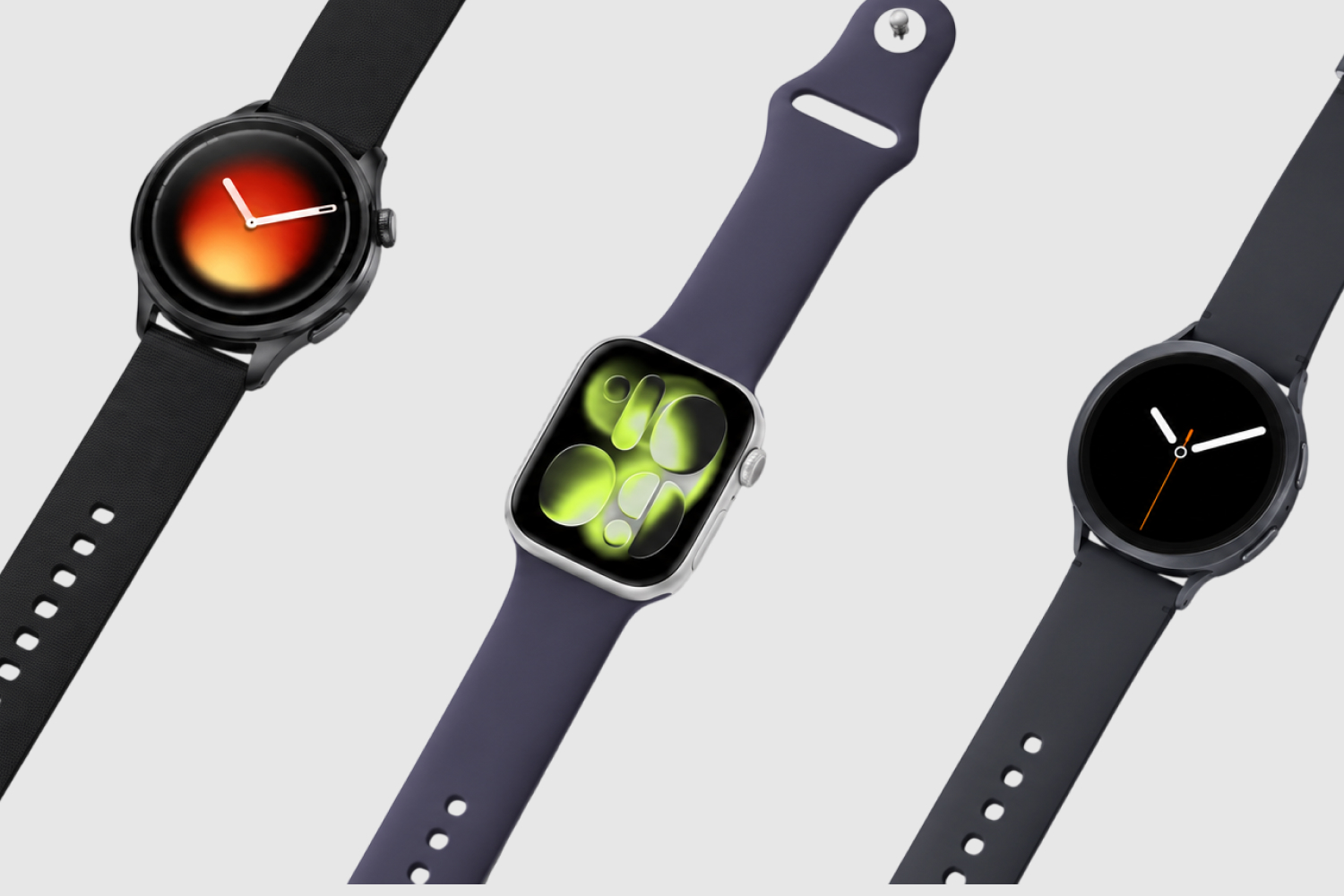 Что выбрать новичку: Apple Watch, Galaxy Watch или Xiaomi Watch