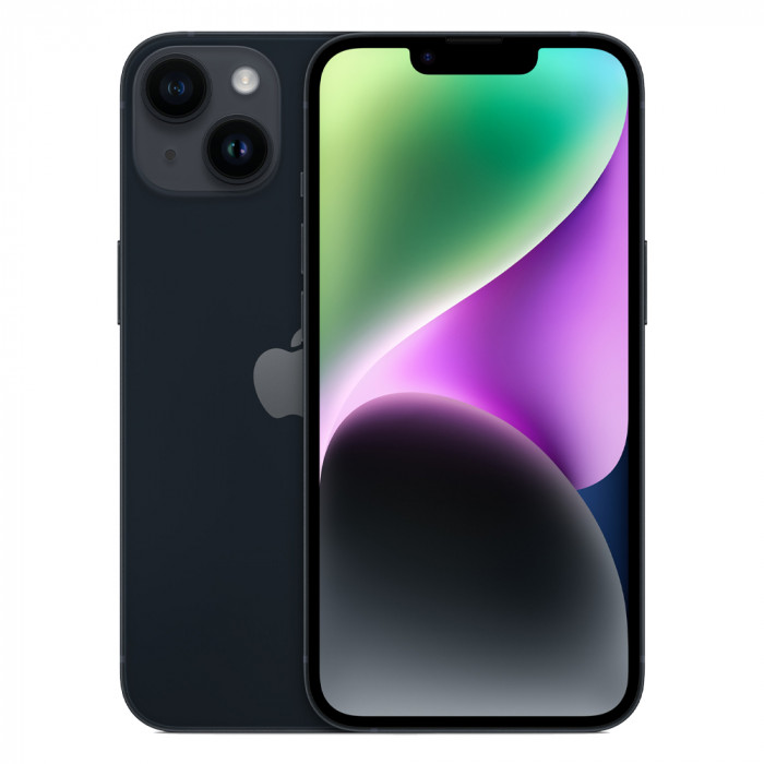 Смартфон Apple iPhone 14 128GB, Midnight (SIM+eSIM) (без RuStore)