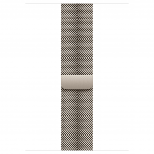 Apple Watch 11 46mm, Natural Titanium, Milanese Loop, M/L