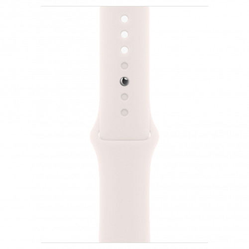 Apple Watch 11 42mm, Rose Gold Aluminum, Light Blush Sport Band, M/L