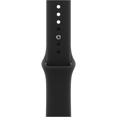 Apple Watch 12 42mm, Black Aluminum, Black Sport Band, S/M