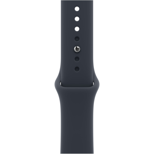 Apple Watch 12 42mm, Space Gray Aluminum, Navy Blue Sport Band, M/L
