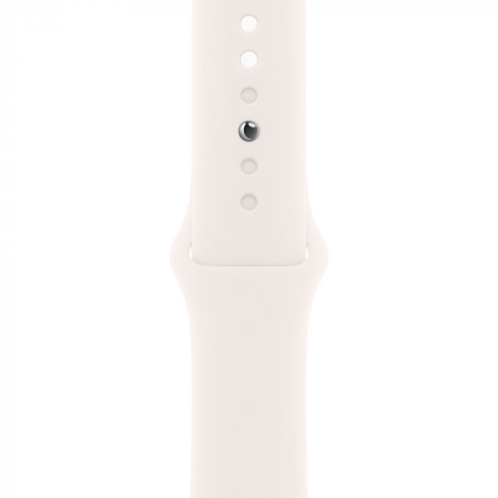 Apple Watch 10 42mm, Aluminum Rose Gold, Ремешок Light Blush Sport Band, размер M/L