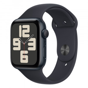 Apple Watch SE 40mm, Midnight, Ремешок Midnight Sport Band, размер S/M
