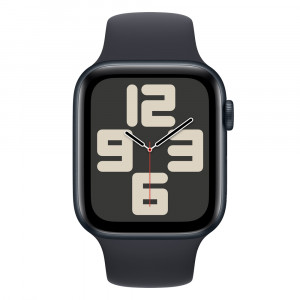 Apple Watch SE 40mm, Midnight, Ремешок Midnight Sport Band, размер S/M