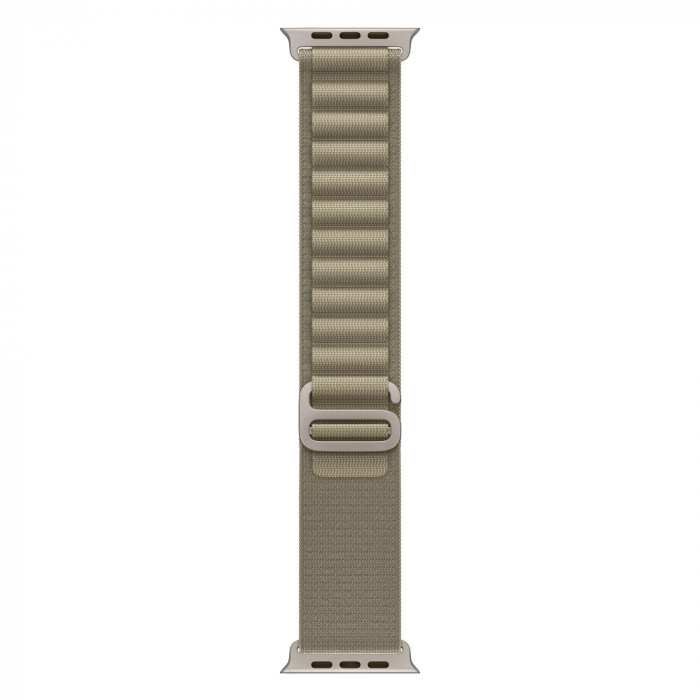 Apple Watch Ultra 2 49mm Titanium Alpine Loop, Olive M
