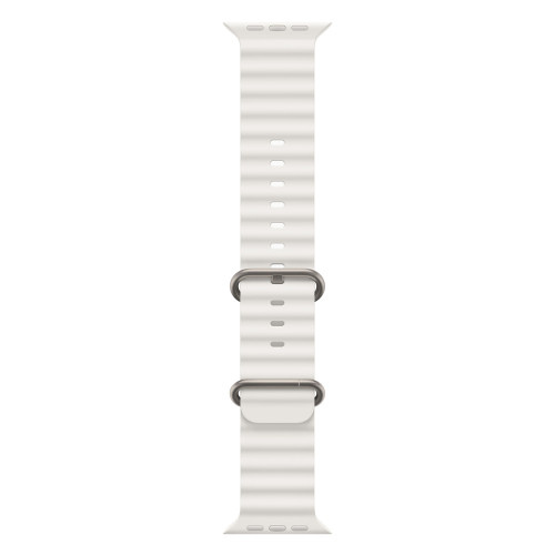 Apple Watch Ultra 2 49mm Titanium Ocean Band, White