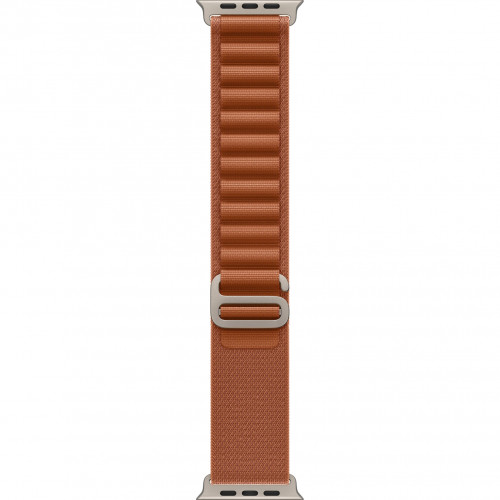 Apple Watch Ultra 3 49mm, Natural Titanium, Alpine Loop Terra Cotta, M