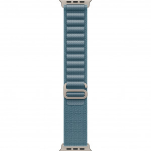 Apple Watch Ultra 3 49mm, Natural Titanium, Alpine Loop Light Blue, L