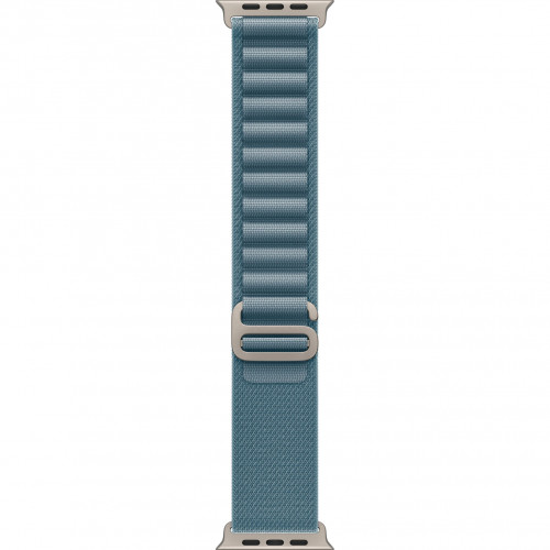 Apple Watch Ultra 3 49mm, Natural Titanium, Alpine Loop Light Blue, L