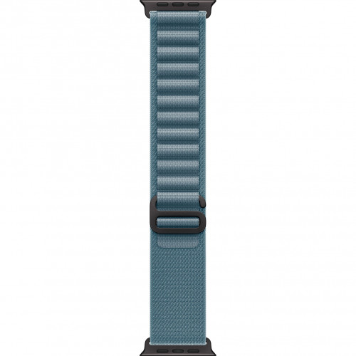 Apple Watch Ultra 3 49mm, Black Titanium, Alpine Loop Light Blue, L
