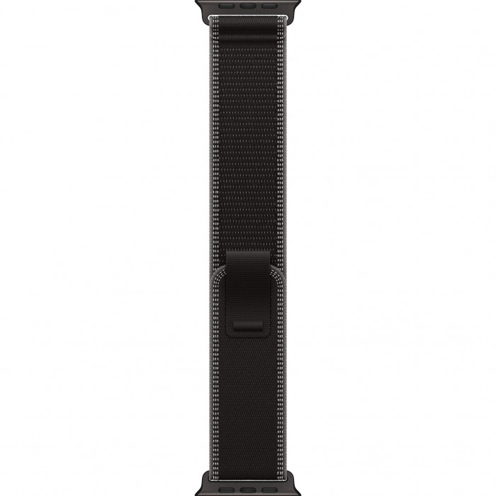 Apple Watch Ultra 3 49mm, Black Titanium, Trail Loop Black/Charcoal, M/L