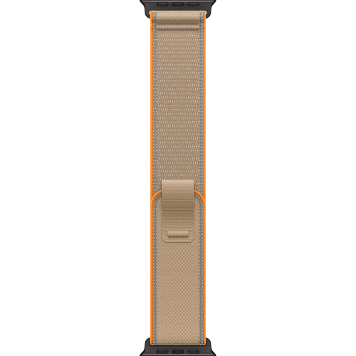 Apple Watch Ultra 4 49mm, Black Titanium, Trail Loop Sand, S/M
