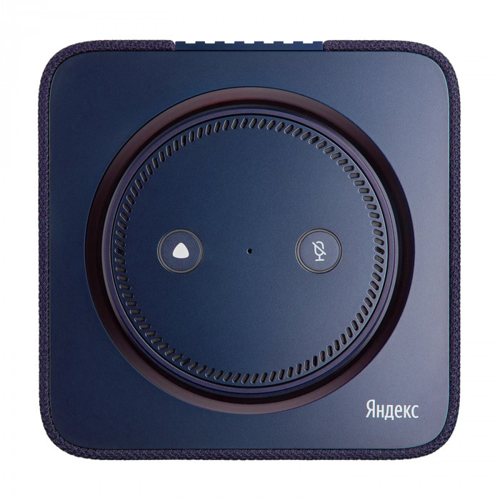 Умная колонка Яндекс Станция MAX с Zigbee, Синий