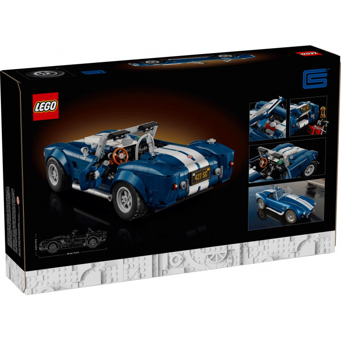 Конструктор LEGO Icons Shelby Cobra 427 S/C (10357)