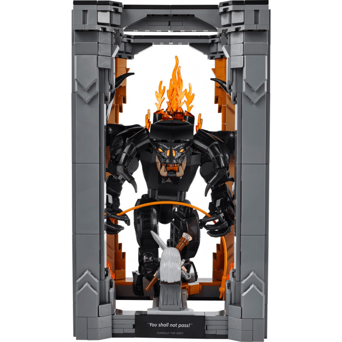 Конструктор LEGO Icons The Lord of the Rings: Balrog Book Nook (10367)
