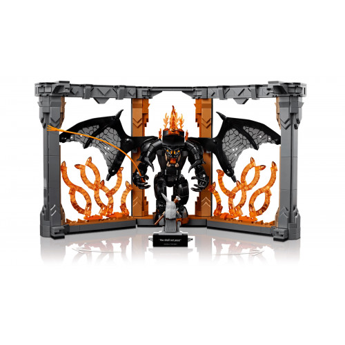 Конструктор LEGO Icons The Lord of the Rings: Balrog Book Nook (10367)