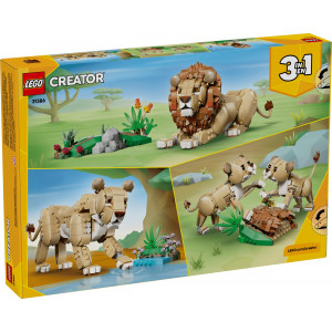 Конструктор LEGO Creator 3-in-1 Wild Animals: Majestic Lion (31386)