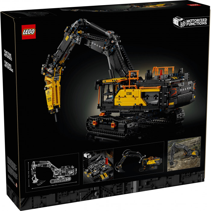 Конструктор LEGO Technic Volvo EC500 Hybrid Excavator (42215)