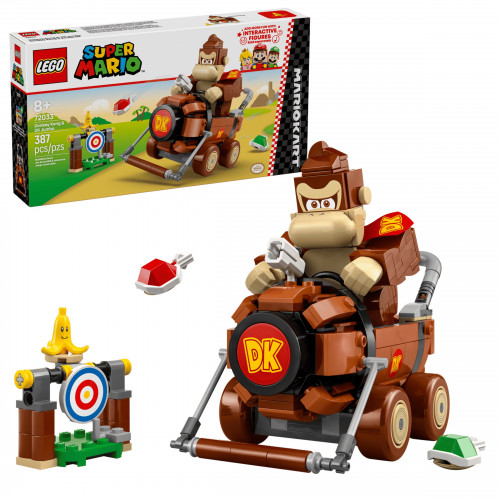 Конструктор LEGO Super Mario Mario Kart - Donkey Kong & DK Jumbo (72033)
