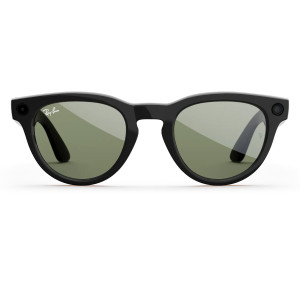 Умные очки Ray-Ban Meta Headliner (Gen 2) S50, Shiny Black/G-15 Green (RW4013)