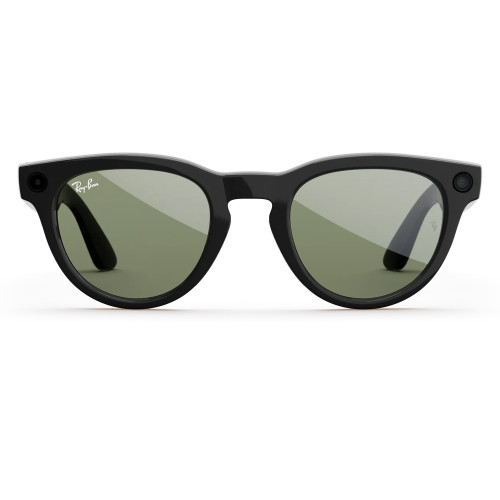Умные очки Ray-Ban Meta Headliner (Gen 2) S50, Shiny Black/G-15 Green (RW4013)
