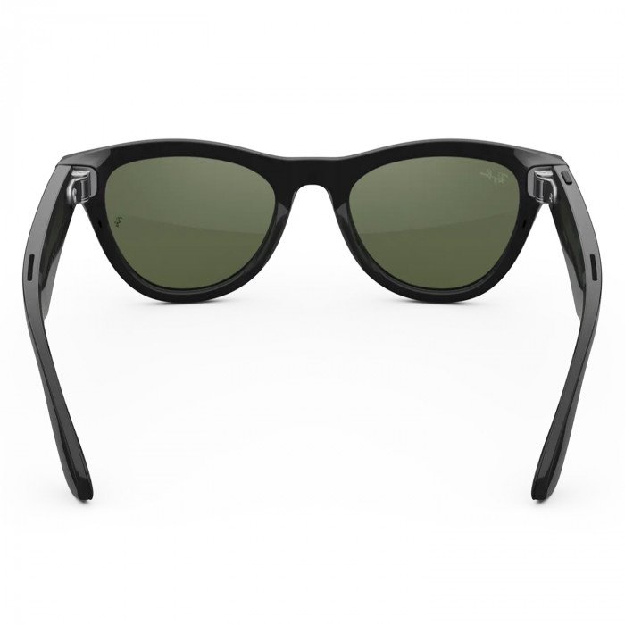 Умные очки Ray-Ban Meta Skyler (Gen 2) S52, Shiny Black/G-15 Green (RW4014)