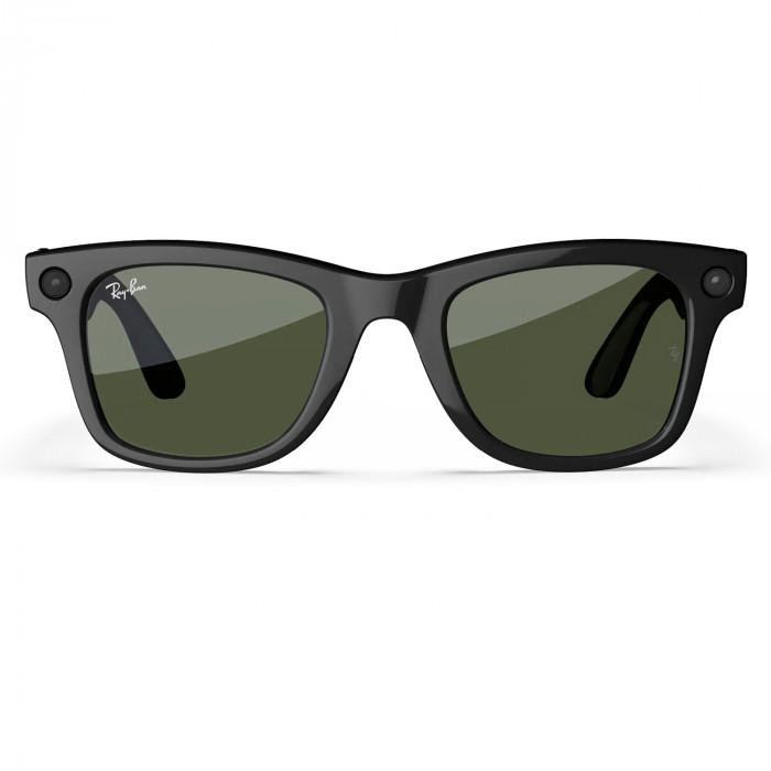 Умные очки Ray-Ban Meta Wayfarer (Gen 1) S50, Shiny Black/G-15 Green (RW4006)