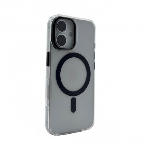 Чехол AceCase CRYSTAL SHIELD для iPhone 16, Black