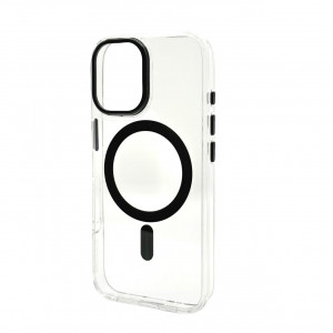 Чехол AceCase CRYSTAL SHIELD для iPhone 16, Black