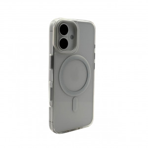 Чехол AceCase CRYSTAL SHIELD для iPhone 16, White