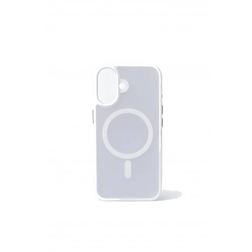 Чехол AceCase SOFT RIM для iPhone 16, White