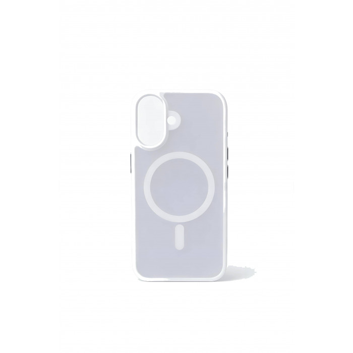 Чехол AceCase SOFT RIM для iPhone 16, White