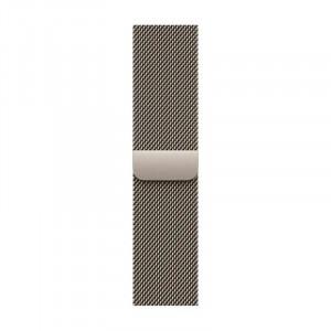 Apple Watch 10 46mm, Titanium Natural, Ремешок Natural Milanese Loop