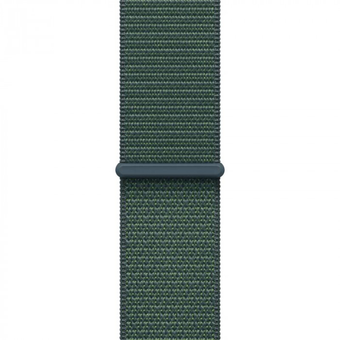 Apple Watch SE 40mm, Starlight, Ремешок Lake Green Sport Loop