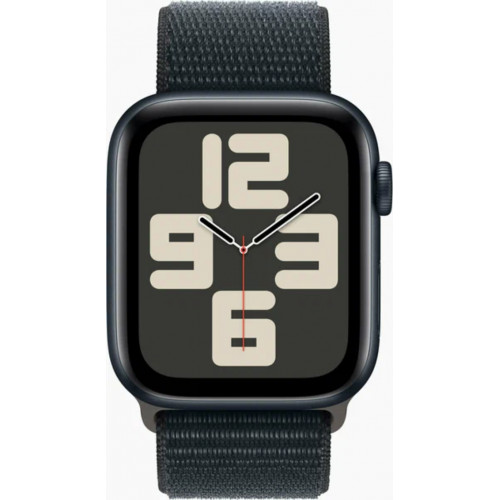 Apple Watch SE 44mm, Midnight, Ремешок Ink Sport Loop