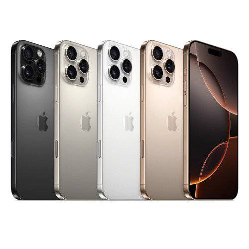 Смартфон Apple iPhone 16 Pro 256GB, Desert Titanium, Dual SIM