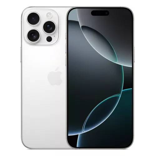 Смартфон Apple iPhone 16 Pro 256GB, White Titanium, Dual SIM