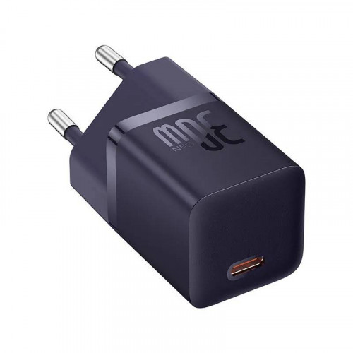 СЗУ Baseus GaN 30W, темно-фиолетовый
