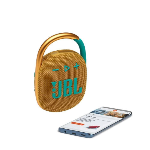 Портативная колонка JBL Clip 4, Yellow