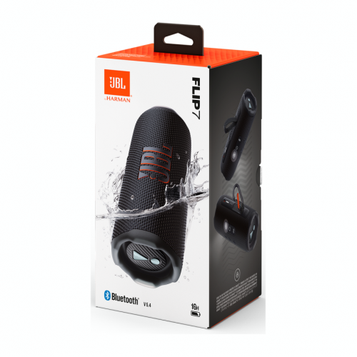 Портативная колонка JBL Flip 7, Black