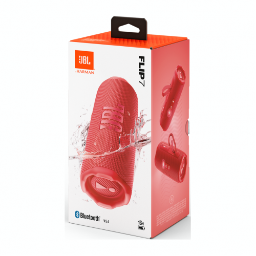 Портативная колонка JBL Flip 7, Red