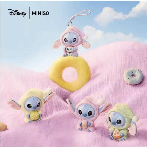 Брелок Miniso x Disney Stitch Eat Something Before, 1шт
