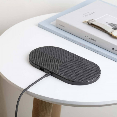 Беспроводное зарядное устройство Native Union Drop XL, серый