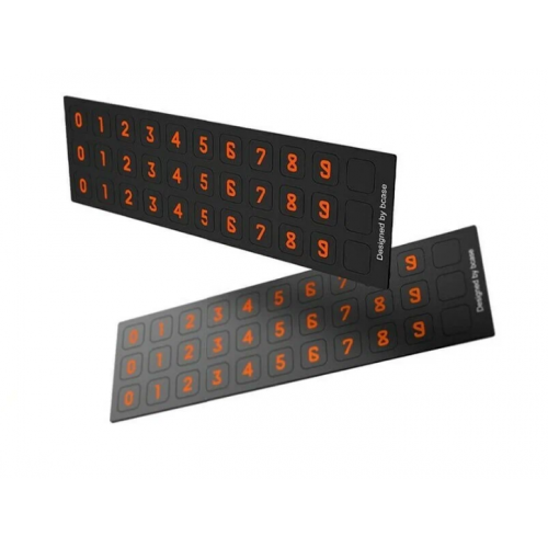 Парковочная визитка Tita Temporary Parking Card, черный