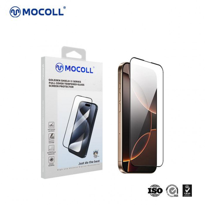 Защитное стекло 2.5D MOCOLL для 16 Pro Max, матовое