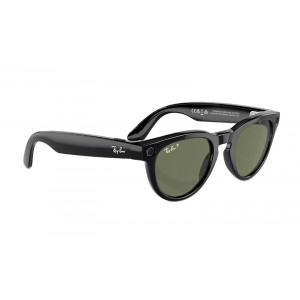 Умные очки Ray-Ban Meta Headliner RW4009 S50, Shiny Black/Polar Green