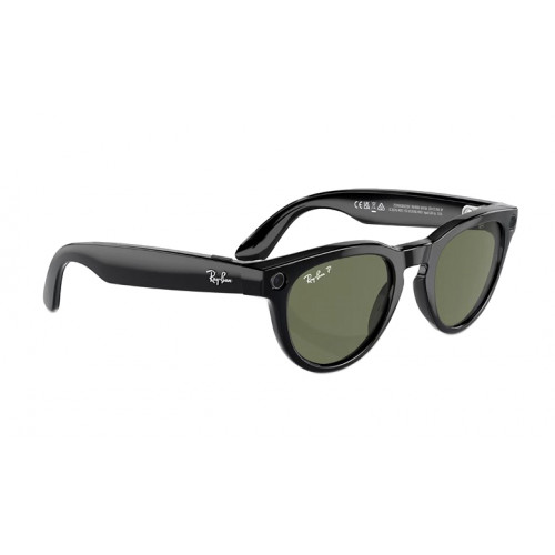 Умные очки Ray-Ban Meta Headliner RW4009 S50, Shiny Black/Polar Green