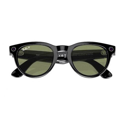 Умные очки Ray-Ban Meta Headliner RW4009 S50, Shiny Black/Polar Green